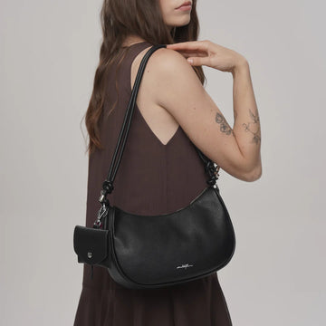 Espe - Nadine Convertible Crossbody Shoulder Bag - Black