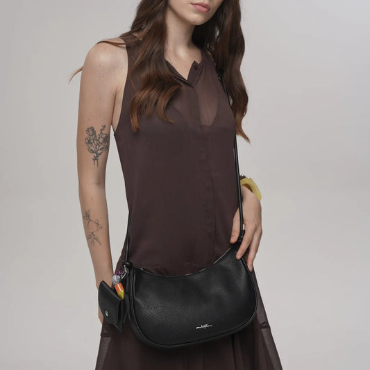 Espe - Nadine Convertible Crossbody Shoulder Bag - Black