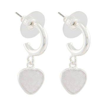 5839 - Merx Heart Dangle Earrings