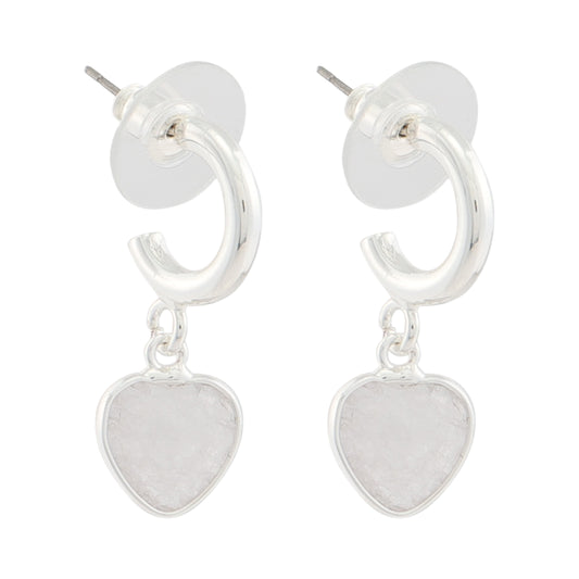5839 - Merx Heart Dangle Earrings