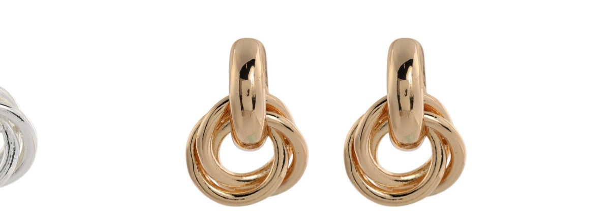 0358631 Merx Chain Earrings - Gold