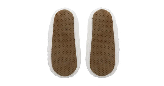 Heatable Slippers - White