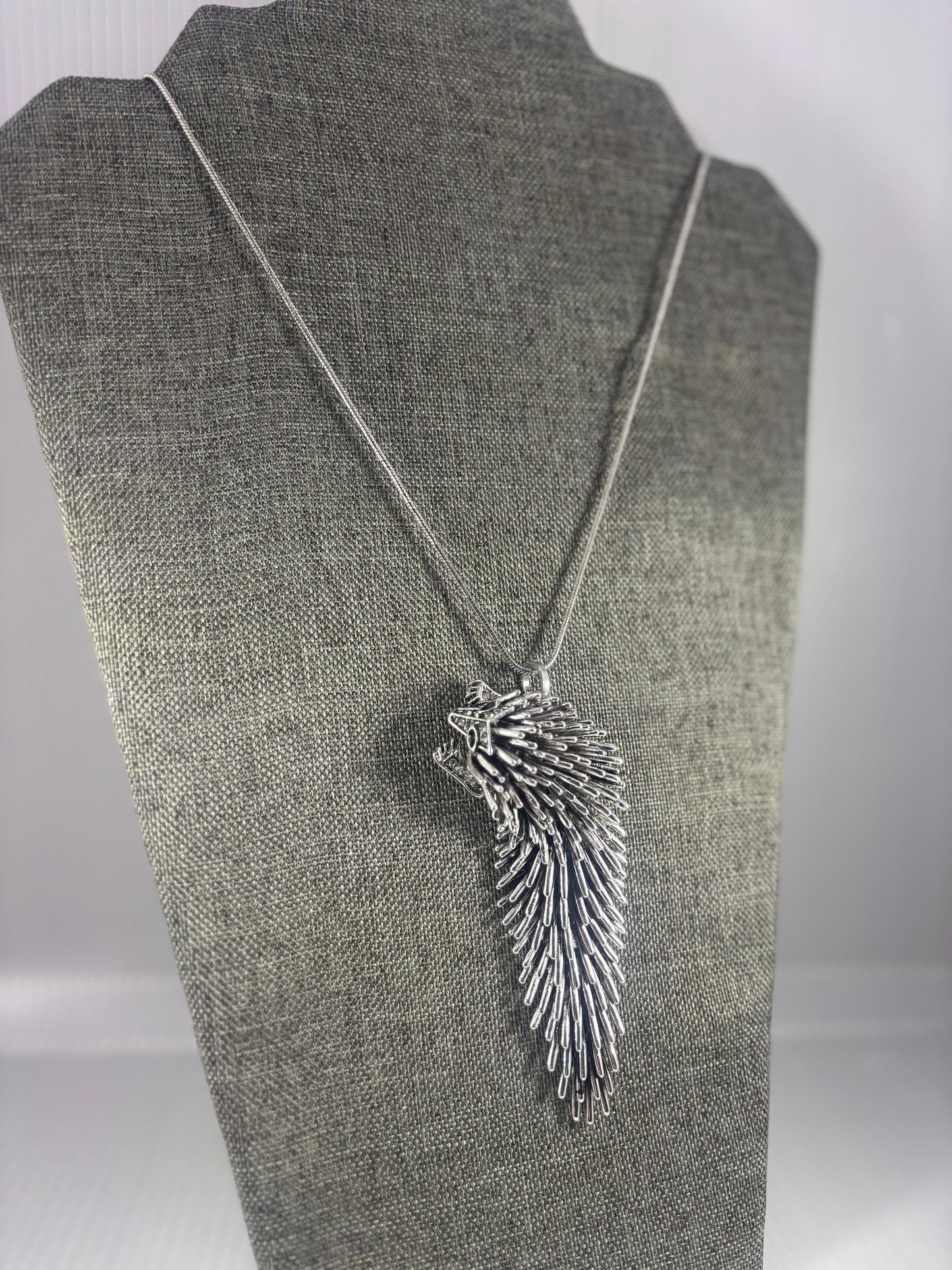 The Hedgehog Necklace & Earrings