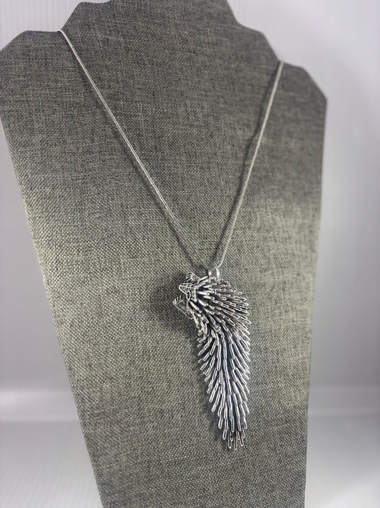 The Hedgehog Necklace & Earrings
