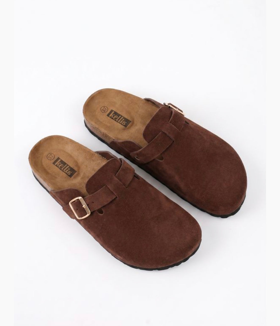 Mule Slides - Brown