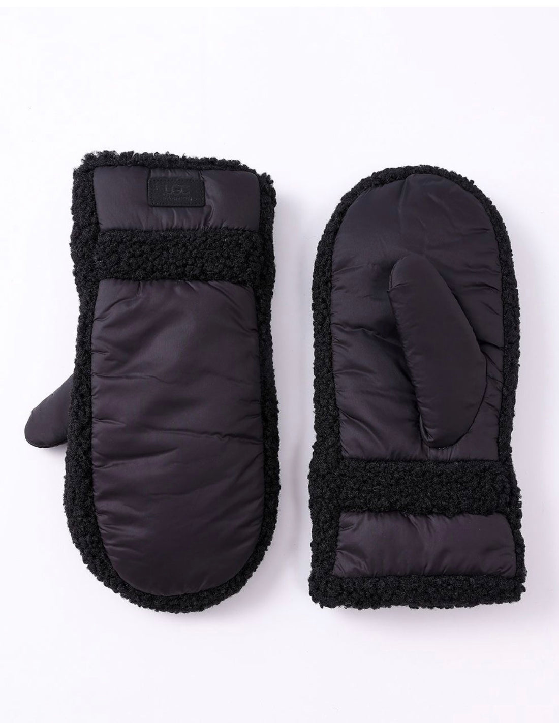 Puff Mittens - Black