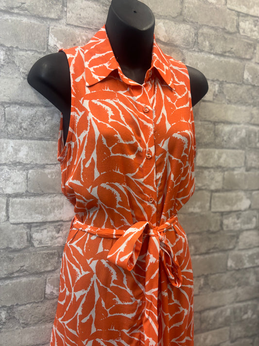 Pepa Loves - Sleeveless Dress Orange