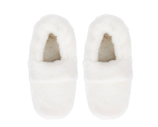 Heatable Slippers - White