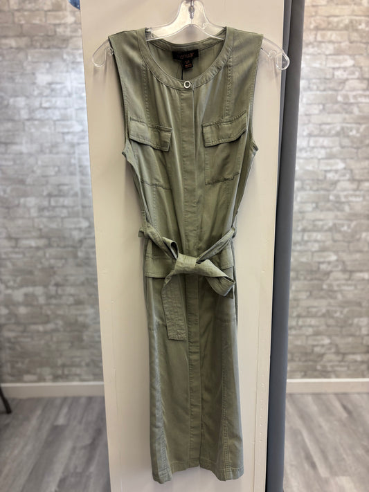 Renaur Tencel Dress - Green