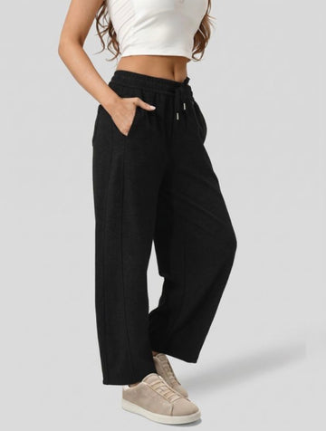 The Cori Barrel Joggers - Black