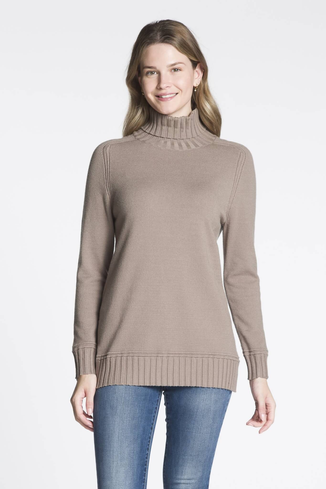 The Ribbed Long Sweater