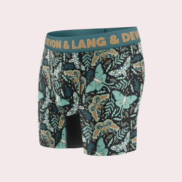 Devon & Lang Journey Boxers - Midnight Moths