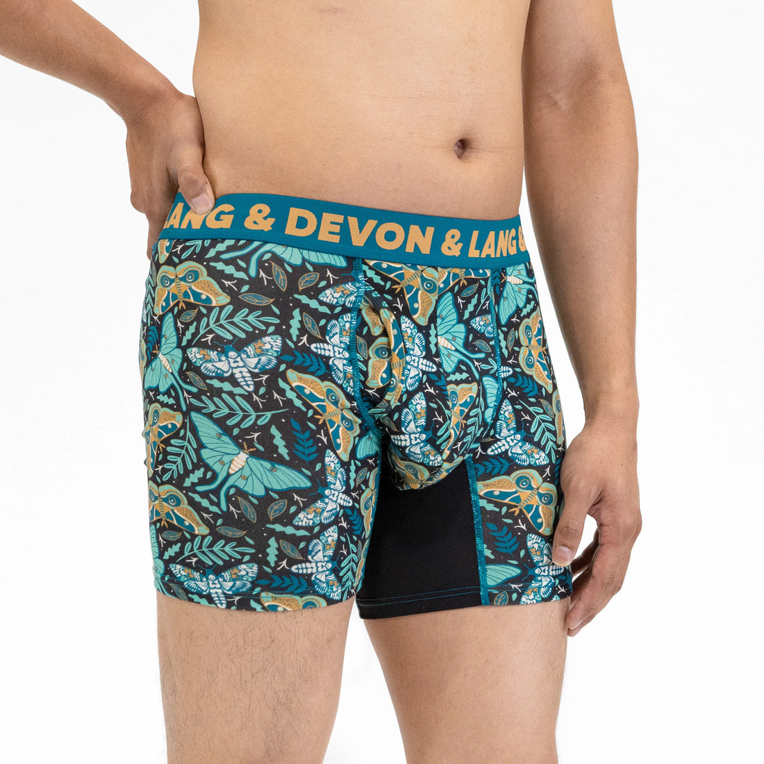 Devon & Lang Journey Boxers - Midnight Moths