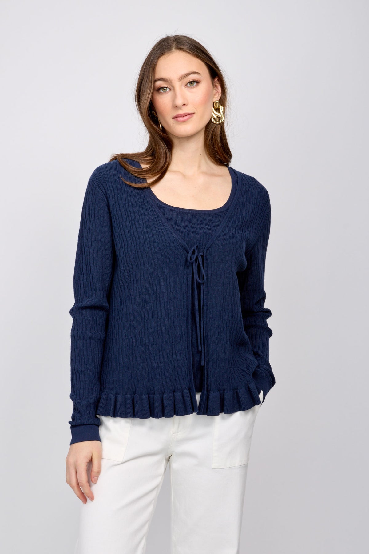 Emproved - Violetta Cardigan Deep Ocean