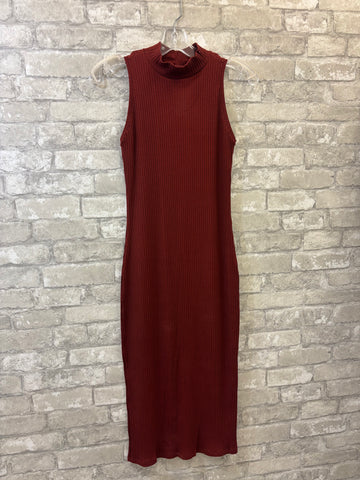 Lez a Lez - Vestido Sleeveless Rust Dress