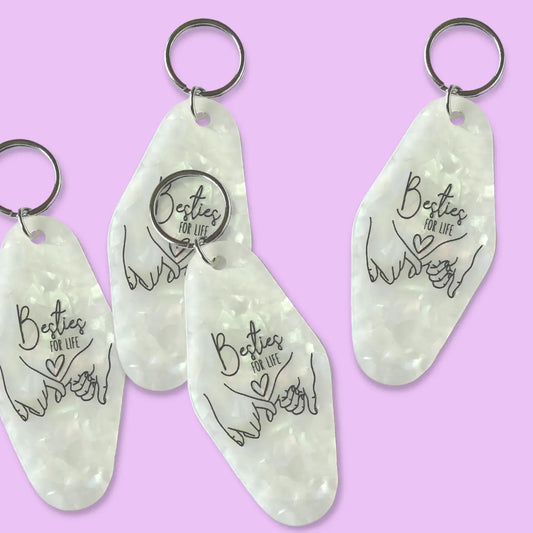 Besties for Life - Keychain