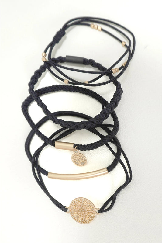 Bracelet Hairbands - Black