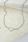 Classic Mini Heart Necklace - Silver