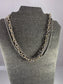 Trio Gold & Silver 14k Plated Necklace
