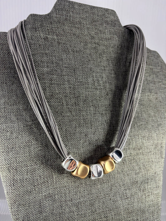 Magnetic Clasp Gold/Silver Necklace