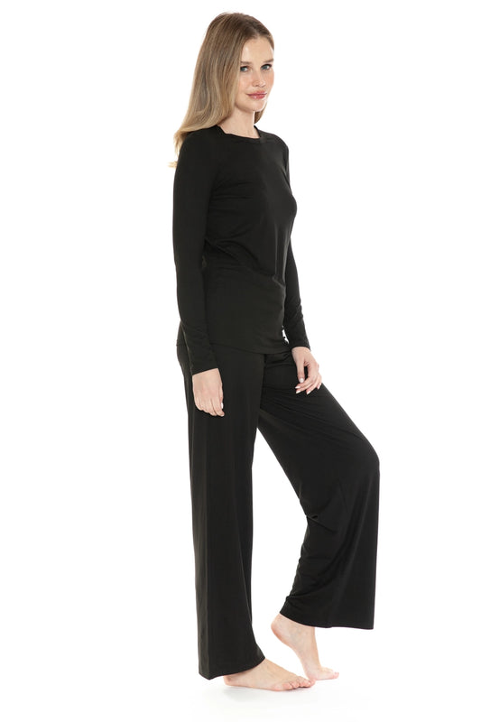 Buttery Soft Lounge Set (Black)