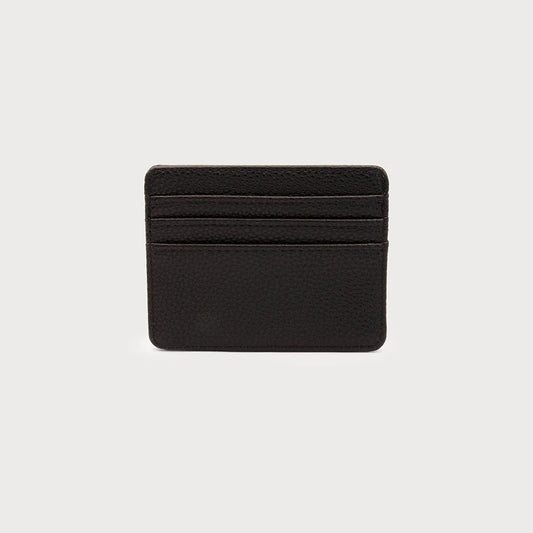 7171 - Small Card Holder with Six Slots - Black