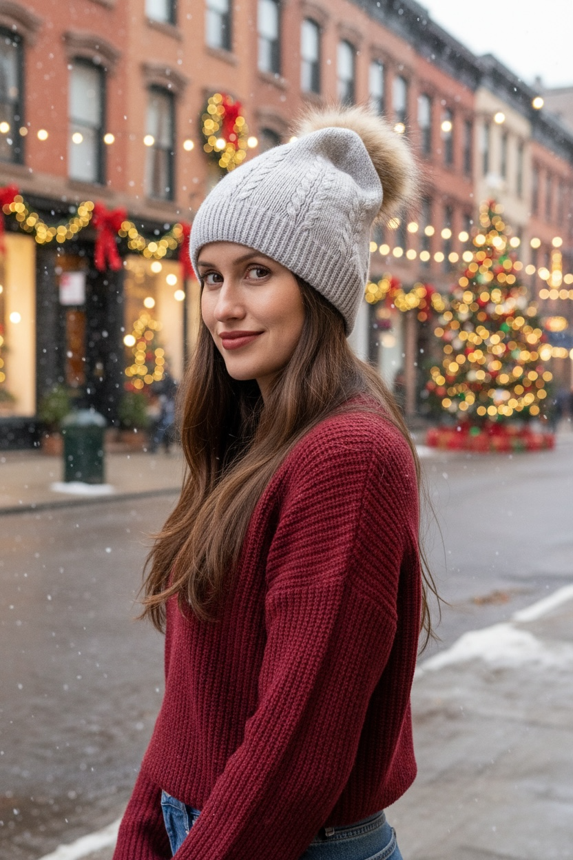 The Karla Cashmere Toque - Grey