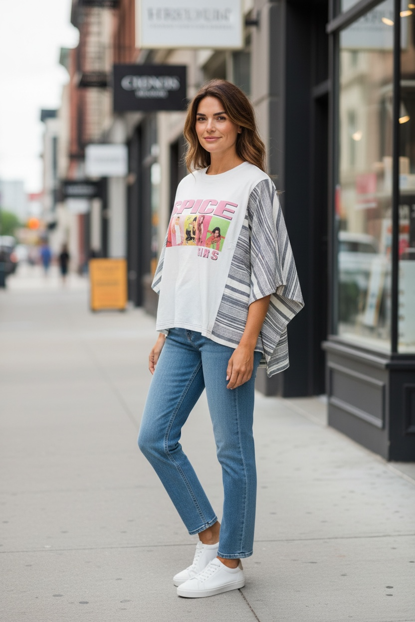 The Banded Pullover Top (Spice Girls)