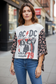 The Banded Pullover Top (AC/DC)