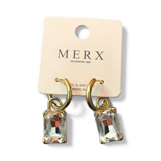 142491 - Merx Dangle Hoop Earrings - Gold