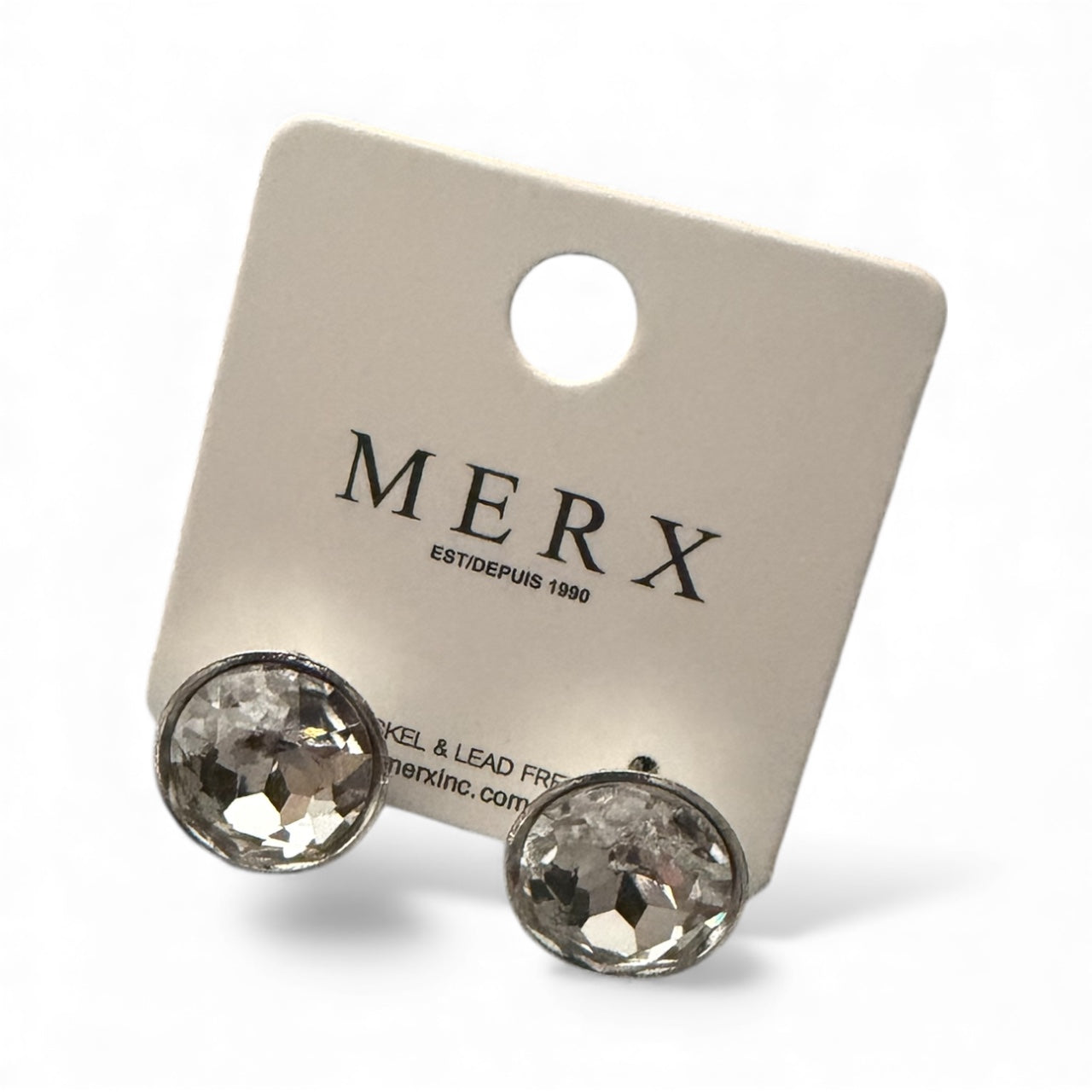 828201 - Merx Shiny Earrings (Silver)