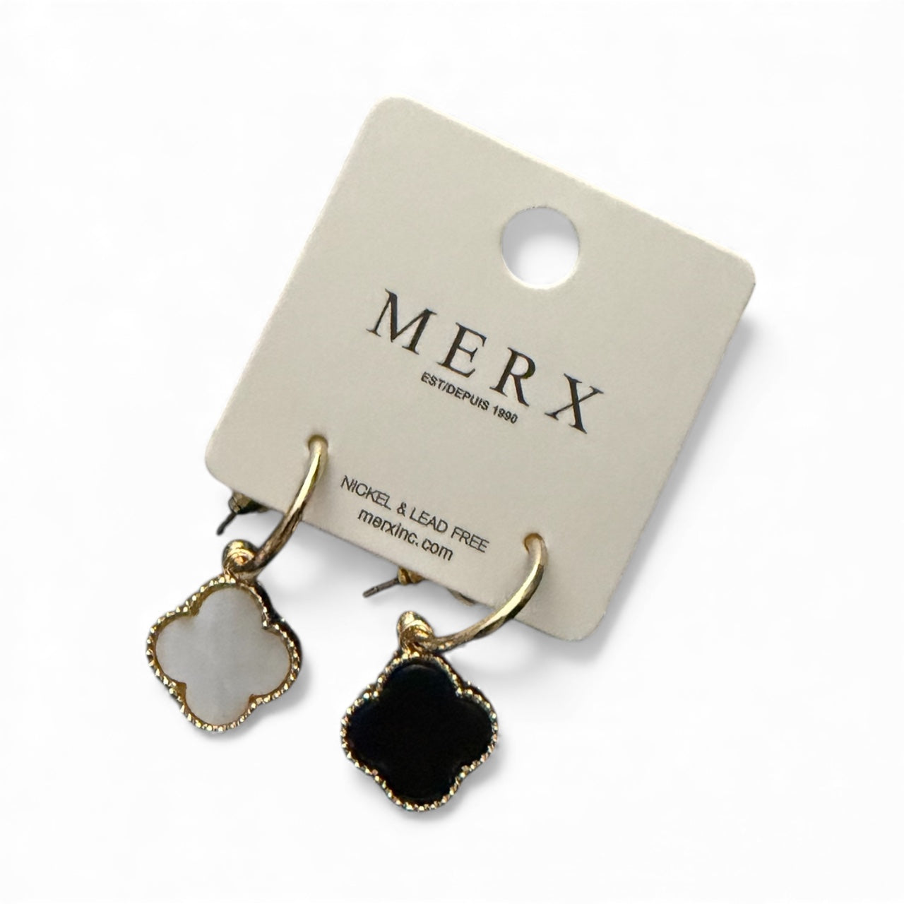 710163 - Merx Cleef Reversible Earrings - Gold