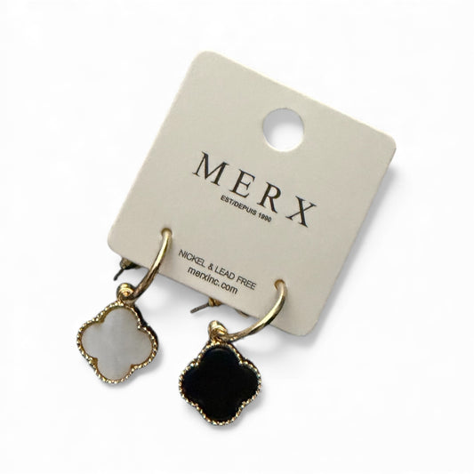 710163 - Merx Cleef Reversible Earrings - Gold