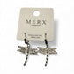 5689 - Merx Dragonfly Earrings - Silver