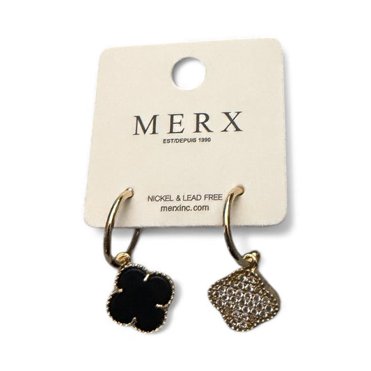 710162 - Merx Cleef Reversible Earrings - Crystals