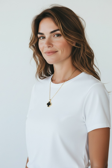 700166 - Merx Cleef Single Reversible Necklace