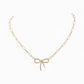 143481 - Merx Bow Necklace - Gold