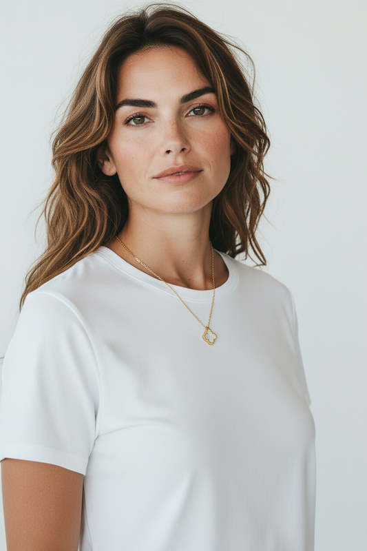 700121 - Merx Cleef Necklace - Gold