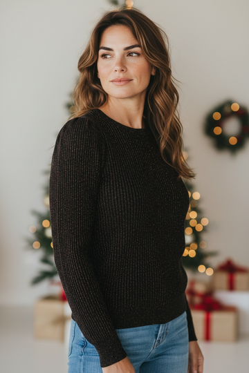 Vero Moda Talia Pullover - Chocolate