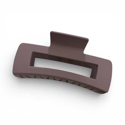 Hair Claw - Coffee