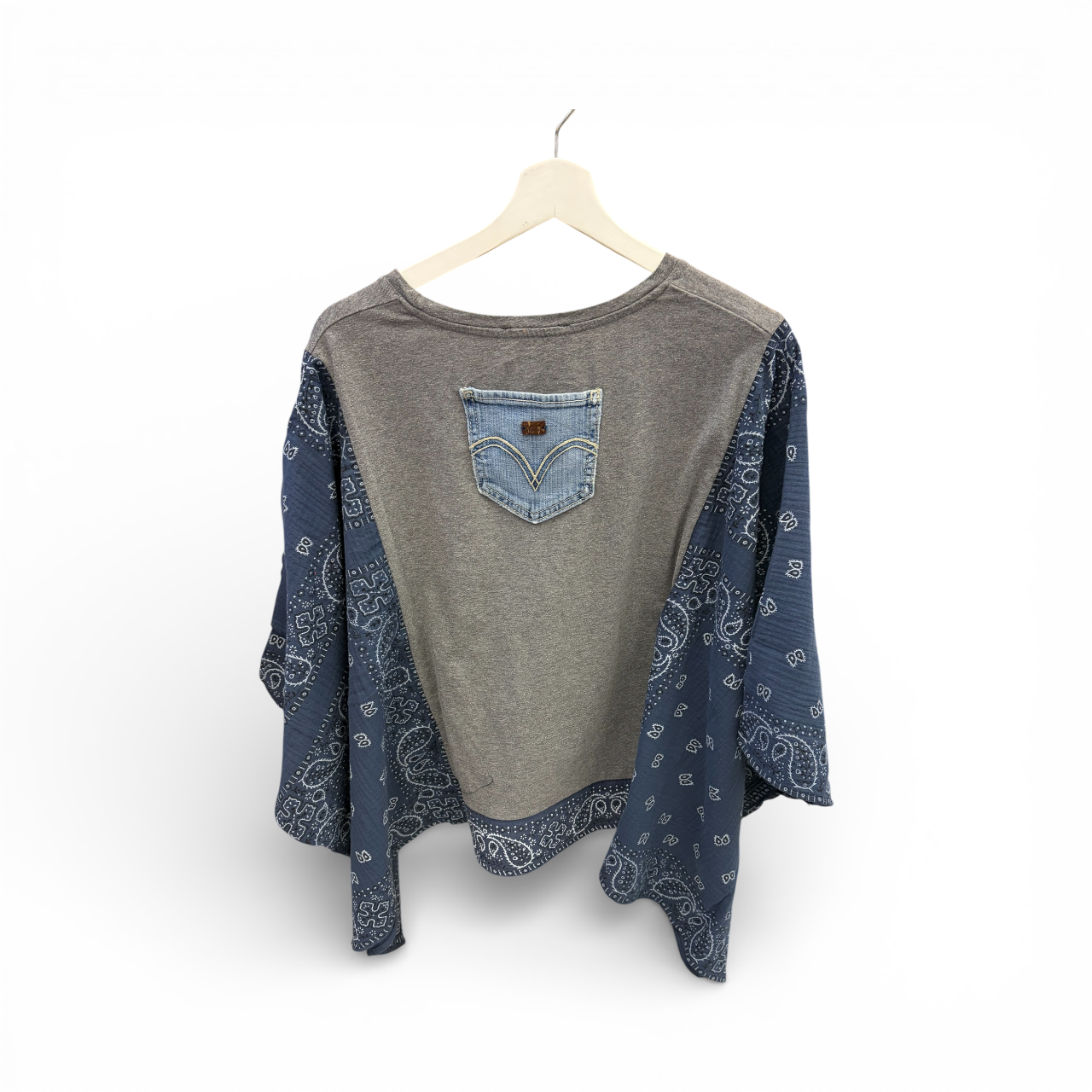 Pink Flyod Red - Bandana Banded Pullover by Shannon Passero