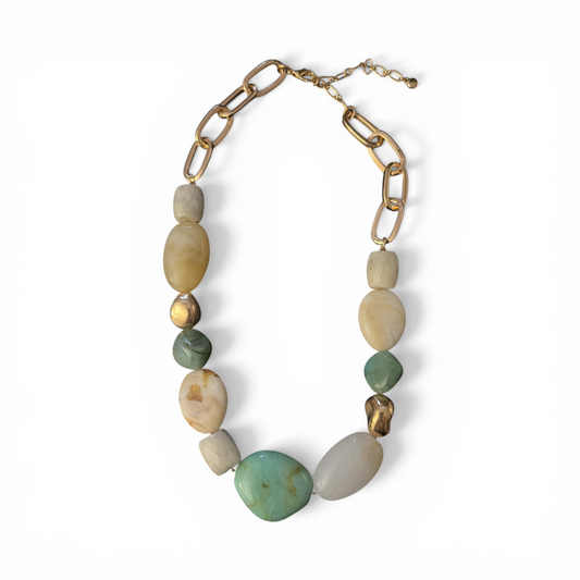 5624 - Stone Pendant Necklace