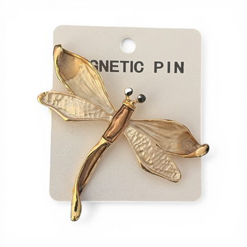 6467 magnetic brooch bronze