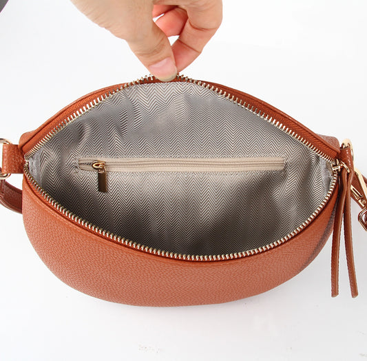 The Mello Crossbody Bag - Rust