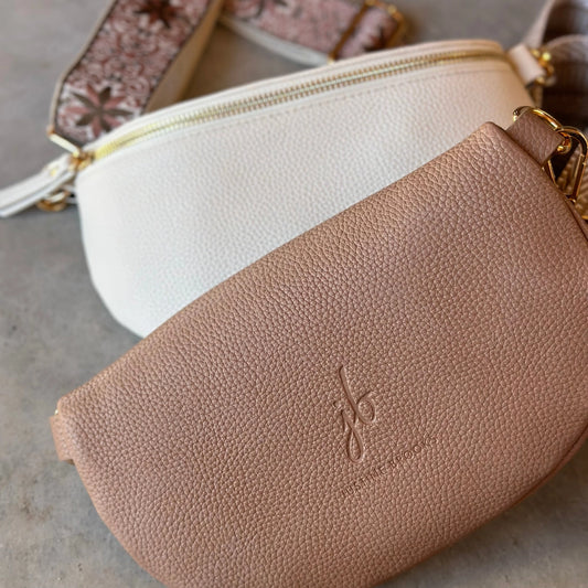 The Mello Crossbody Bag - Tan