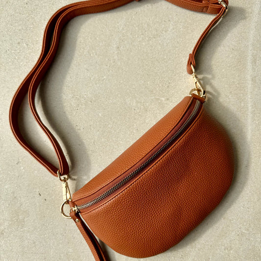 The Mello Crossbody Bag - Rust