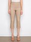 Charlie B Pull on Capris Pant -Taupe