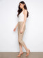 Charlie B Pull on Capris Pant -Taupe