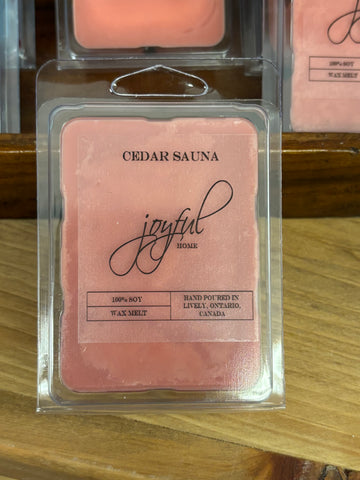 Cedar Sauna Soy  Wax Melt