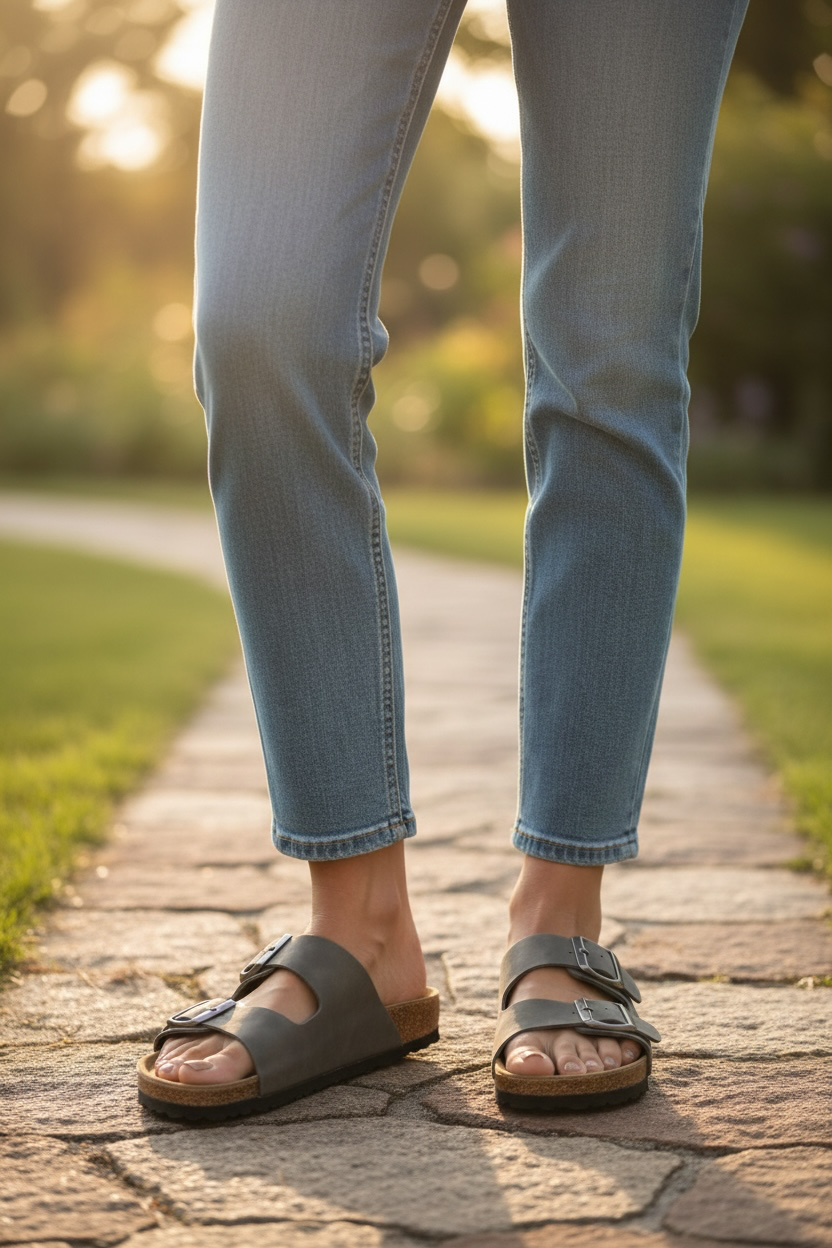 The Sahara Sandal - Olive
